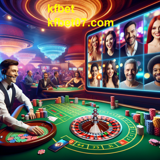 Descubra a Emoção dos Dealers Ao Vivo no kfbet
